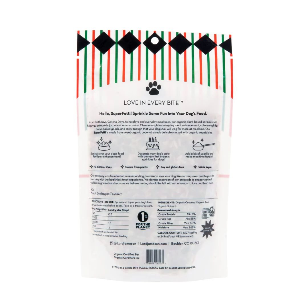 Lord Jameson Dog Holiday Superfetti 3Oz - Pets Perfect