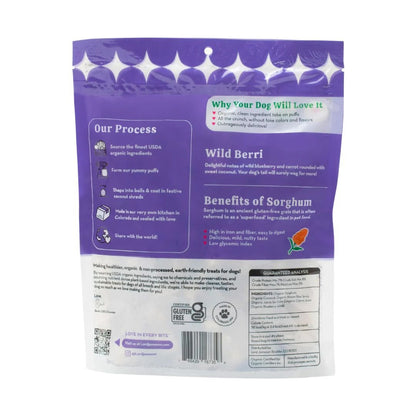 Lord Jameson Dog Puffs Wild Berri 4Oz - Pets Perfect