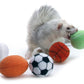 Marshall Pet Products Ferret Sport Balls Assorted 2 in 2 Pack