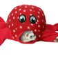 Marshall Pet Products Ferret Octo-Play Toy Octopus Red One Size