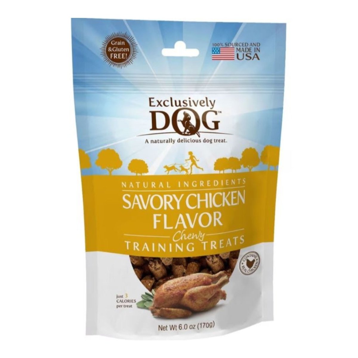 Exclusively Pet Training Treat Chicken 6oz. - Pets Perfect