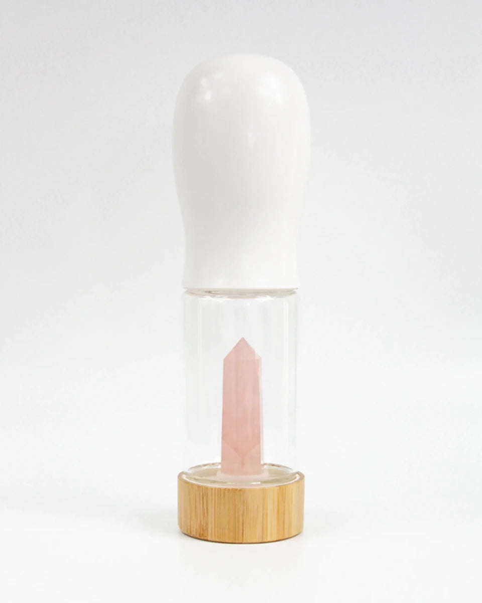 Merci Collective Urban Oasis Crystal-Infused Dog Water Bottle, 300 mL - Pets Perfect