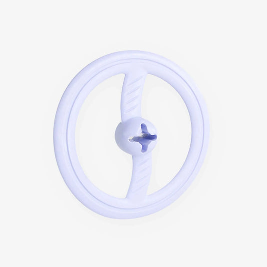 Mint-Infused Flying Disc Dog Toy with Treat Dispenser