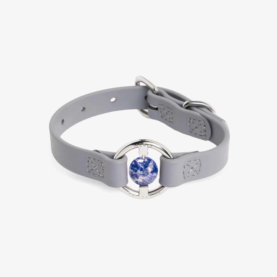 All Eyes On Me Dog Collar, Sea lavender/1, view 15