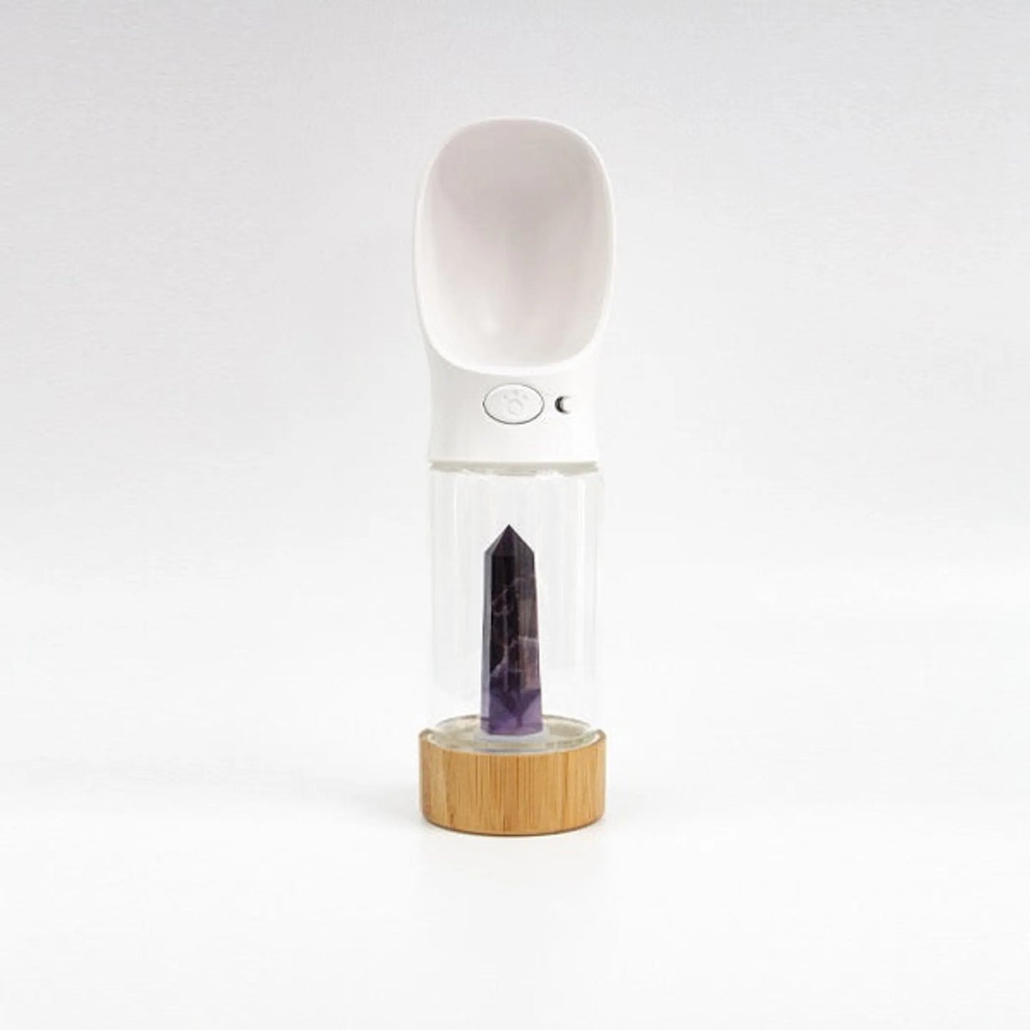 Merci Collective Urban Oasis Crystal-Infused Dog Water Bottle | 300 ml