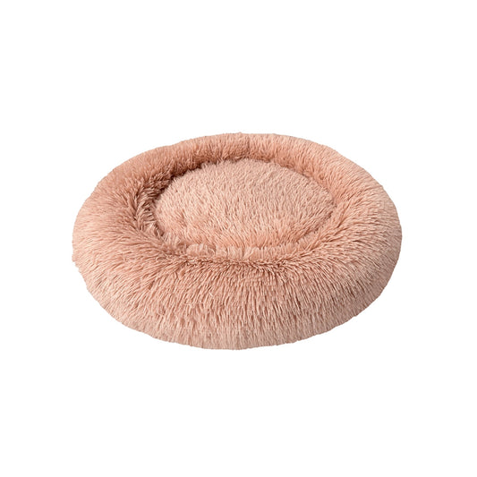 Ethical Pet Sleep Zone Luxe Round Faux Fur 22? Dusty Rose