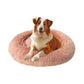 Ethical Pet Sleep Zone Luxe Round Faux Fur 39? Dusty Rose