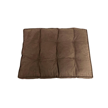Ethical Pet Sleep Zone Luxe Faux Suede Pillow 32" Chocolate - Pets Perfect