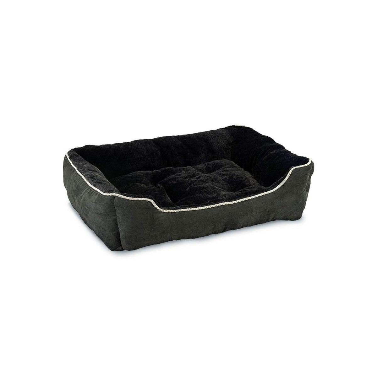 Ethical Pet Sleep Zone Piping Trim Slumber 28" Black - Pets Perfect