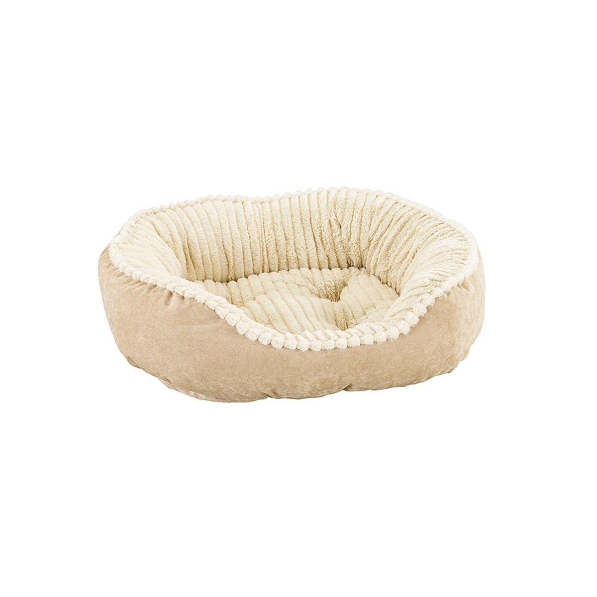 Ethical Pet Sleep Zone All - Around Fur 27" Dark Gray - Pets Perfect
