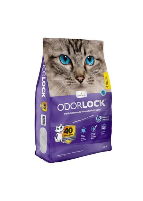 Intersand Odorlock Lavender Cat Litter 1ea/25 lb - Pets Perfect