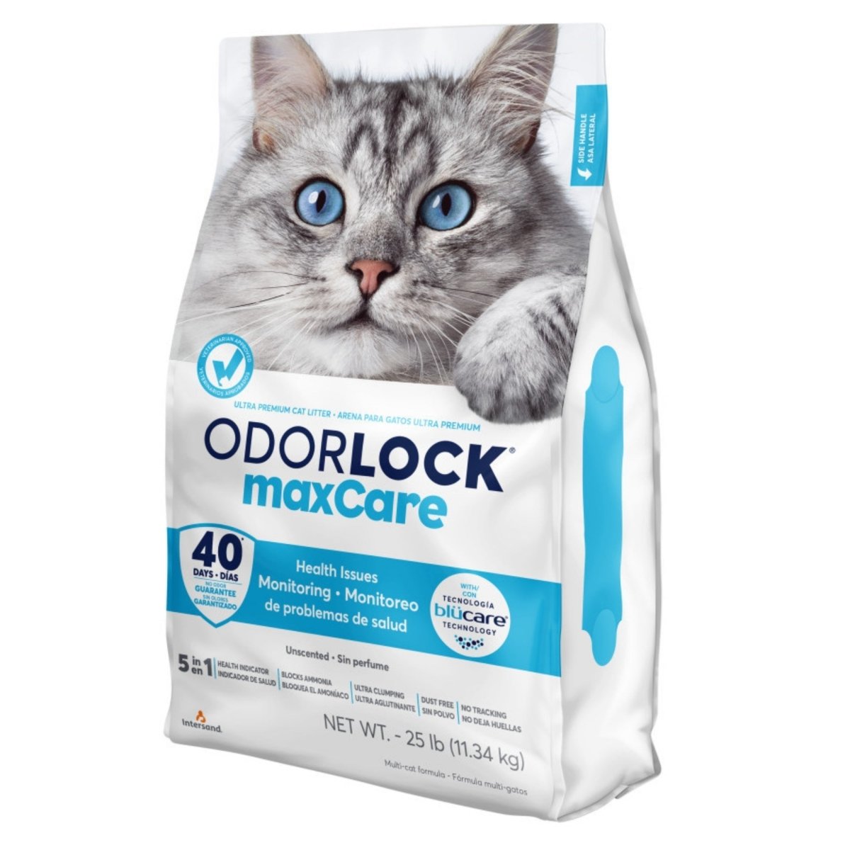 Intersand OdorLock maxCare Premium Cat Litter 1ea/25 lb - Pets Perfect