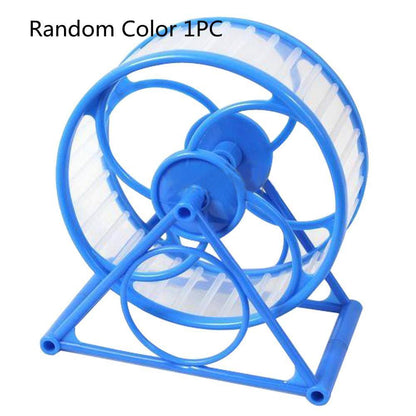 Hamster Roller Ball with Stand - Stable Exercise Wheel for Hamsters & Small Pets - Pets Perfect