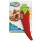 OurPets Cosmic 100% Catnip Filled Chili Pepper 'Hot Stuff' Cat Toy Red, Green 1ea - Pets Perfect