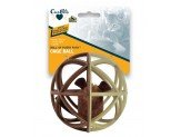 OurPets Trapped Mouse Ball of Furry Fury Catnip Toy Coffee/Beige 1ea - Pets Perfect
