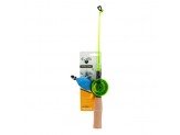 OurPets Play - N - Squeak Fishing Rod with Fish Catnip Toy Multi - Color 1ea - Pets Perfect
