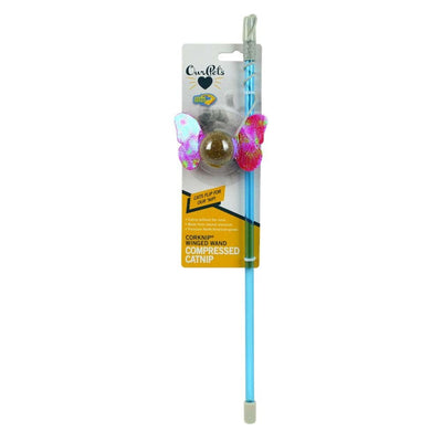 Ourpets Corknip Winged Wand, Butterfly