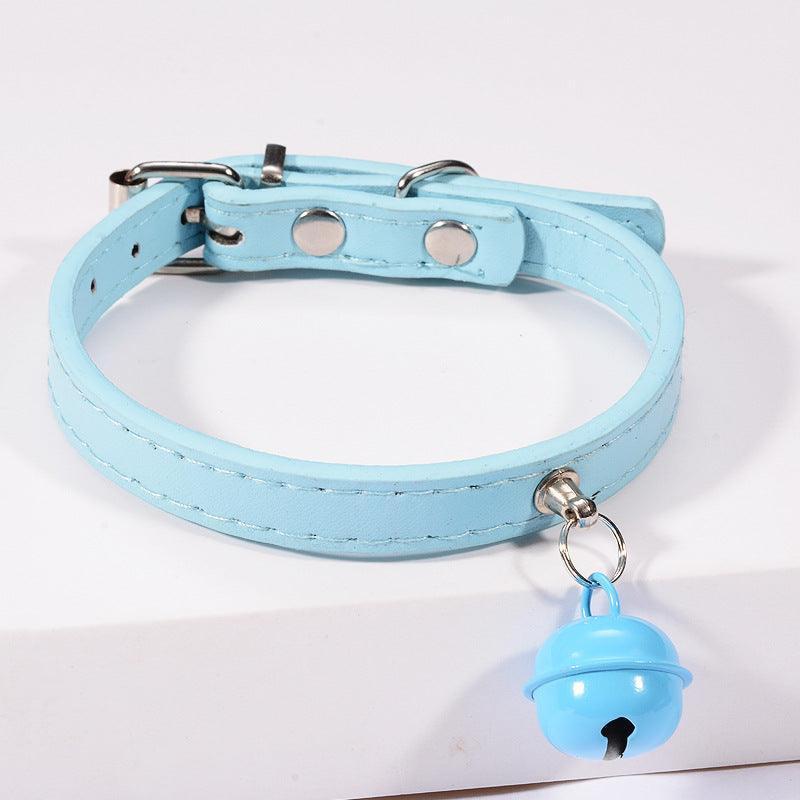 Stylish Pet Bell Collar With Colorful Traction For Cats And Dogs - Pets Perfect