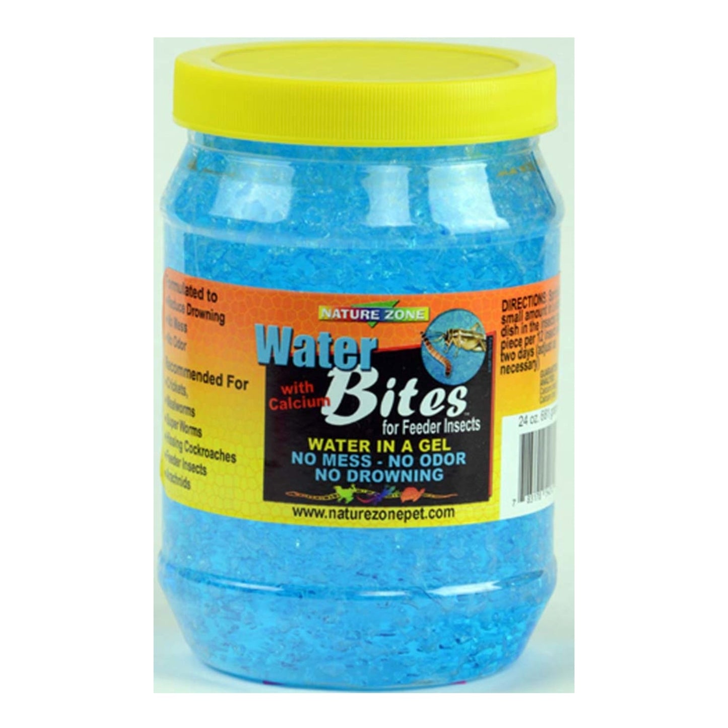 Nature Zone Cricket Water Bites with Calcium - 32oz
