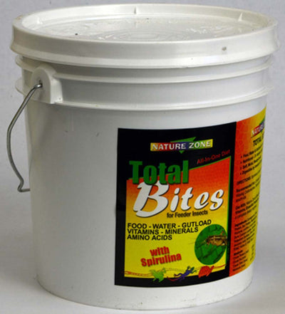 Nature Zone Cricket Total Bites with Spirulina, 1 gal