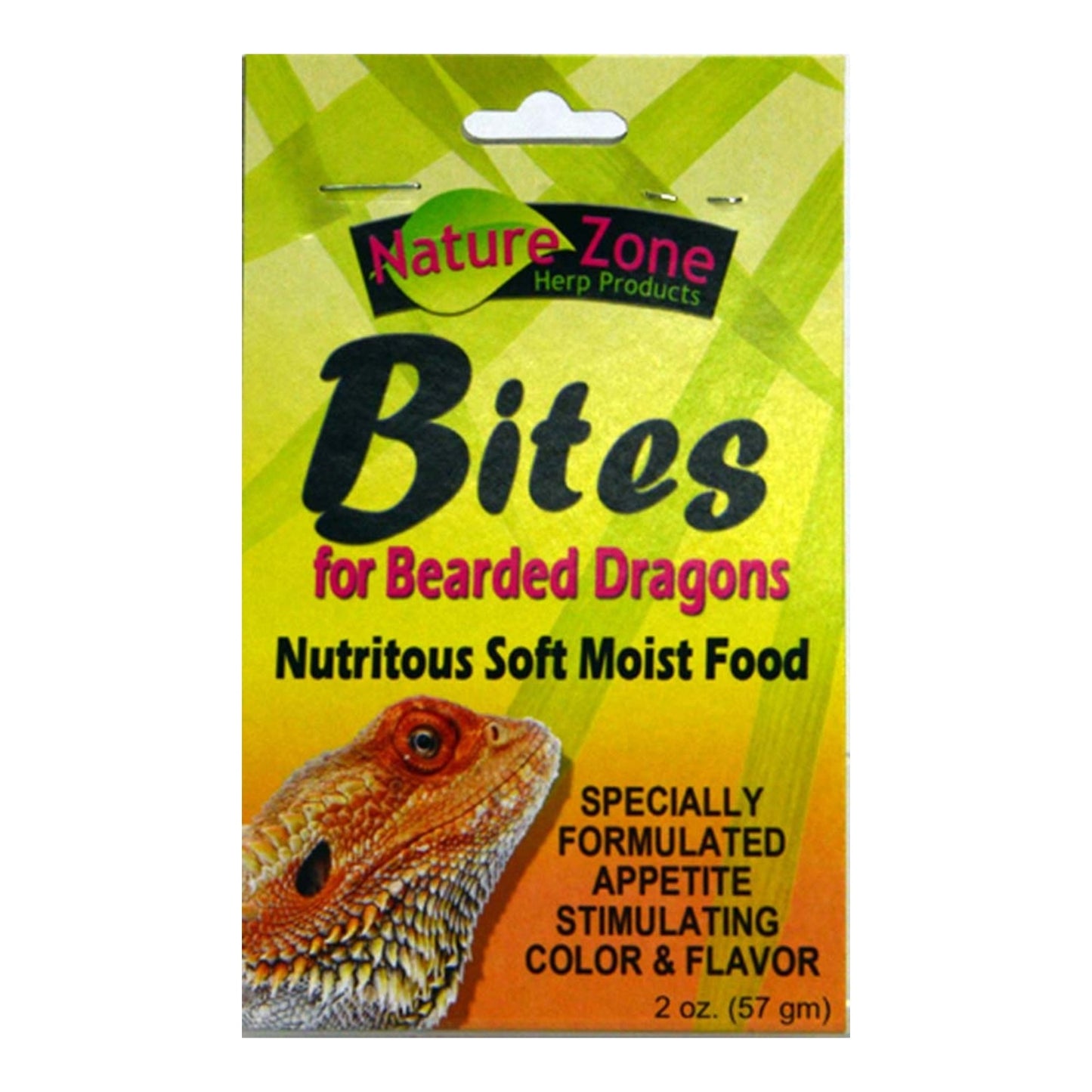 Nature Zone Bearded Dragon Bites Soft-Moist Gel Food, 2 oz
