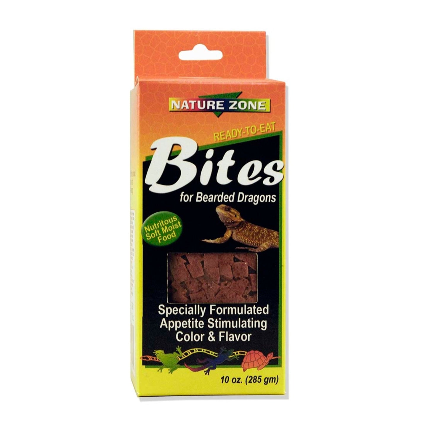 Nature Zone Bearded Dragon Bites Soft-Moist Gel Food, 9 oz