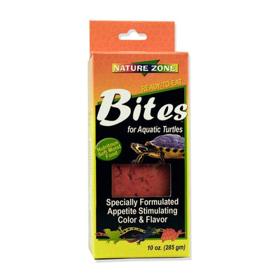 Nature Zone Aquatic Turtle Bites Soft-Moist Gel Food, 9 oz