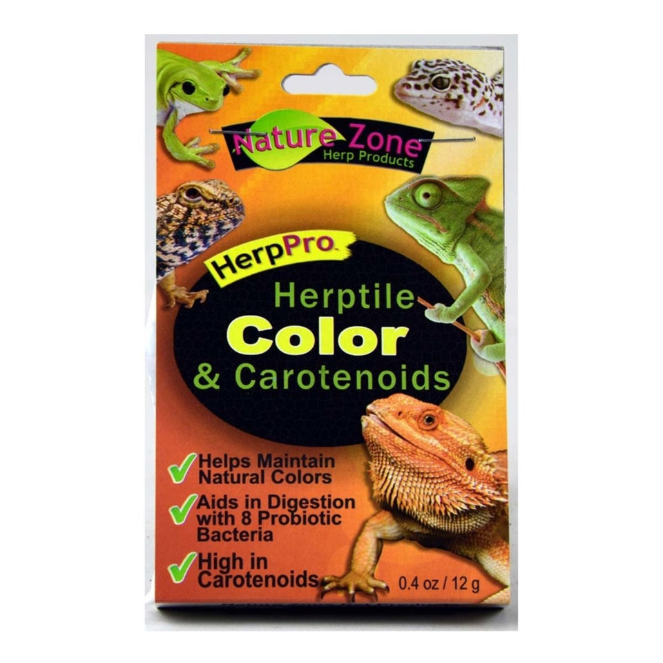 Nature Zone Herptile Color & Carotenoids Supplement - 0.4 oz