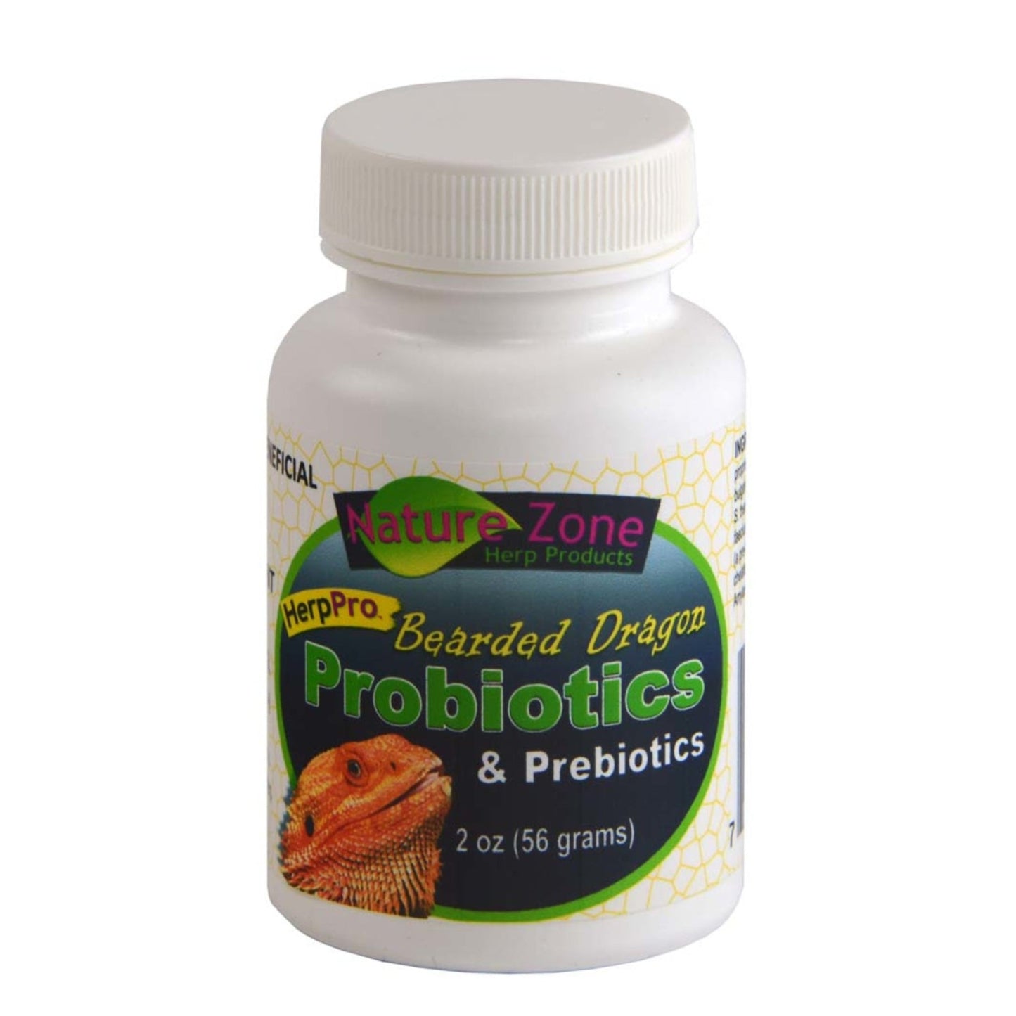 Nature Zone HerpPro Probiotics & Prebiotics Supplement for Bearded Dragons, 2 oz