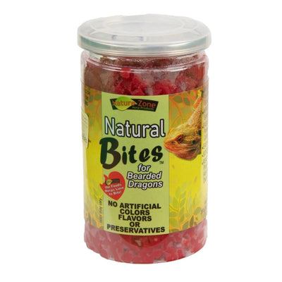 Nature Zone All Natural Bites for Bearded Dragons 9 oz