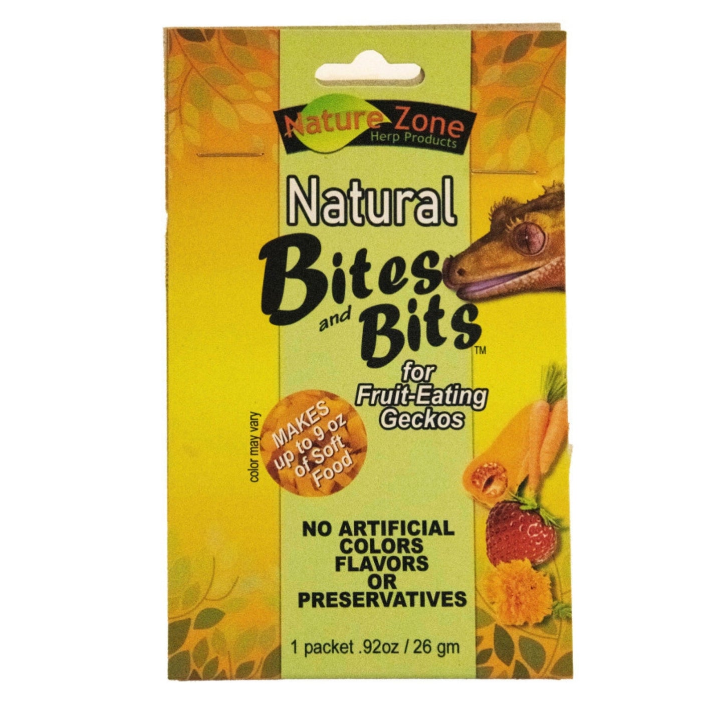 Nature Zone All Natural Bites & Bits for Fruit-Eating Geckos - .92 oz Packet