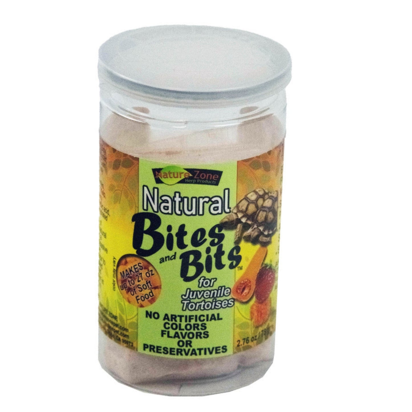 Nature Zone Natural Bites & Bits for Juvenile Tortoises 2.76 oz