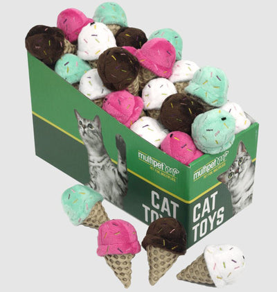 Multipet Ice Cream Cone, 25-Count