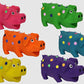 Multipet Pigs That Oink Dog Toy Assorted Mini, 4 in, view 2
