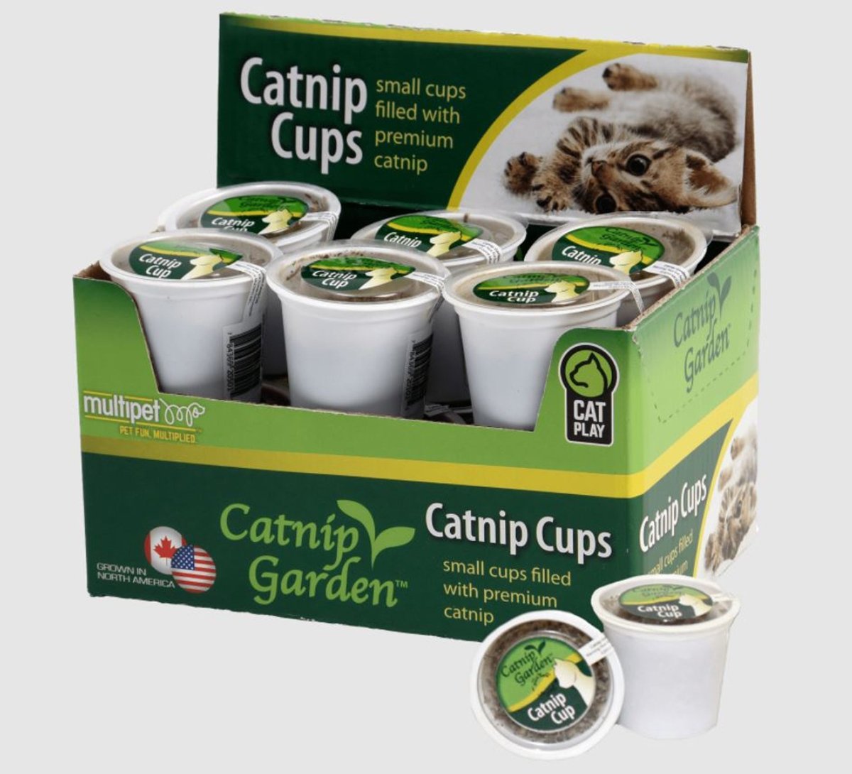 Multipet Catnip Garden KCups 12pk. 4 grams - Pets Perfect