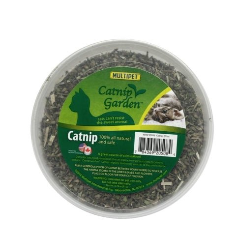 Multipet Catnip Garden North American Catnip Sealed Cup 0.75oz - Pets Perfect