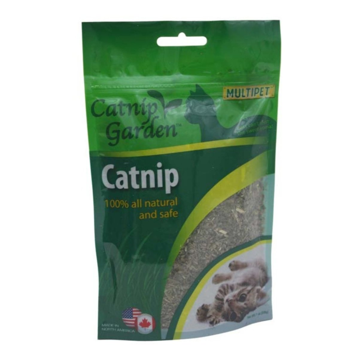 Multipet Catnip Garden North American Catnip Gusseted Bag 1oz - Pets Perfect