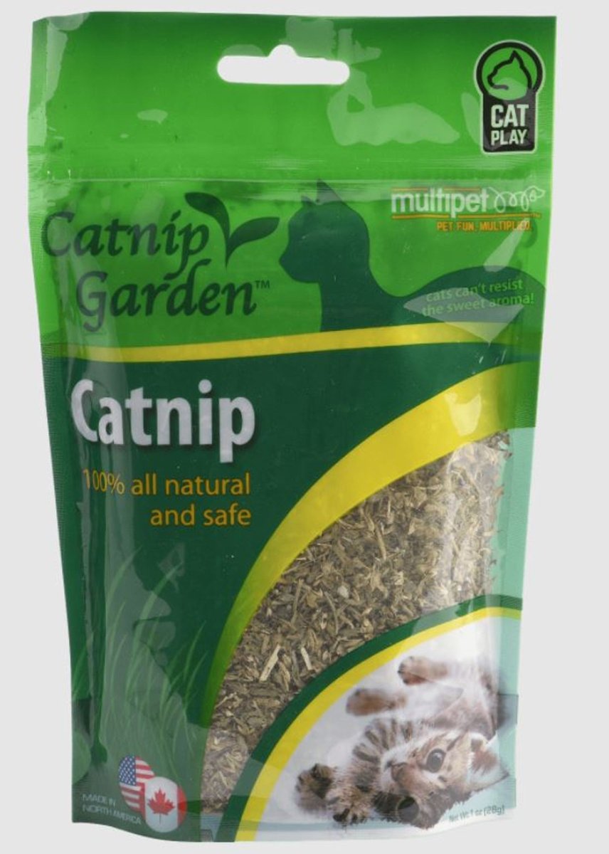 Multipet Catnip Garden North American Catnip Gusseted Bag 0.5oz - Pets Perfect