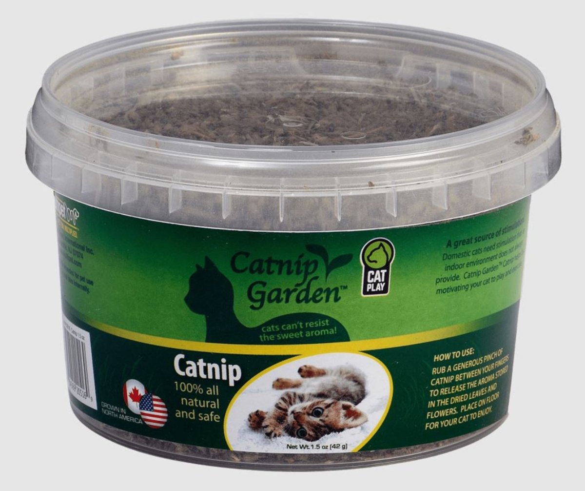 Multipet Catnip Garden North American Catnip Sealed Cup 1.5oz - Pets Perfect