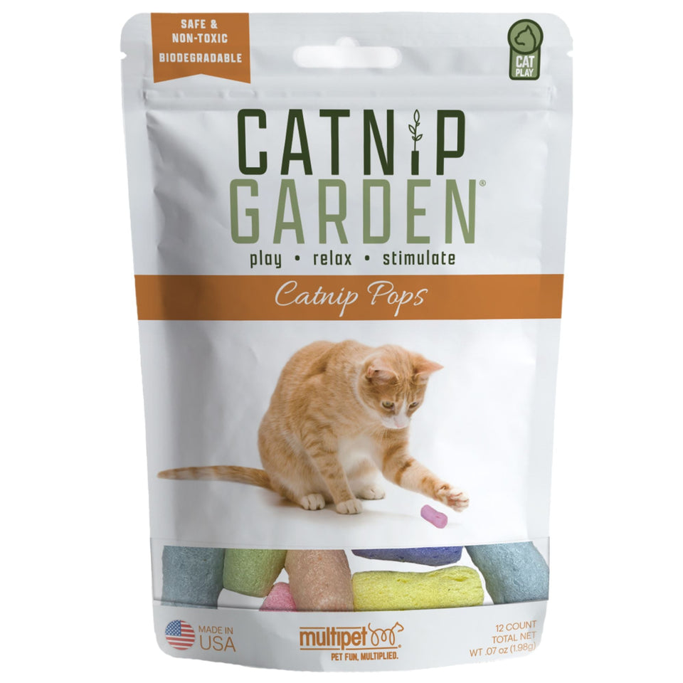 Multipet Catnip Garden Pops (12count)