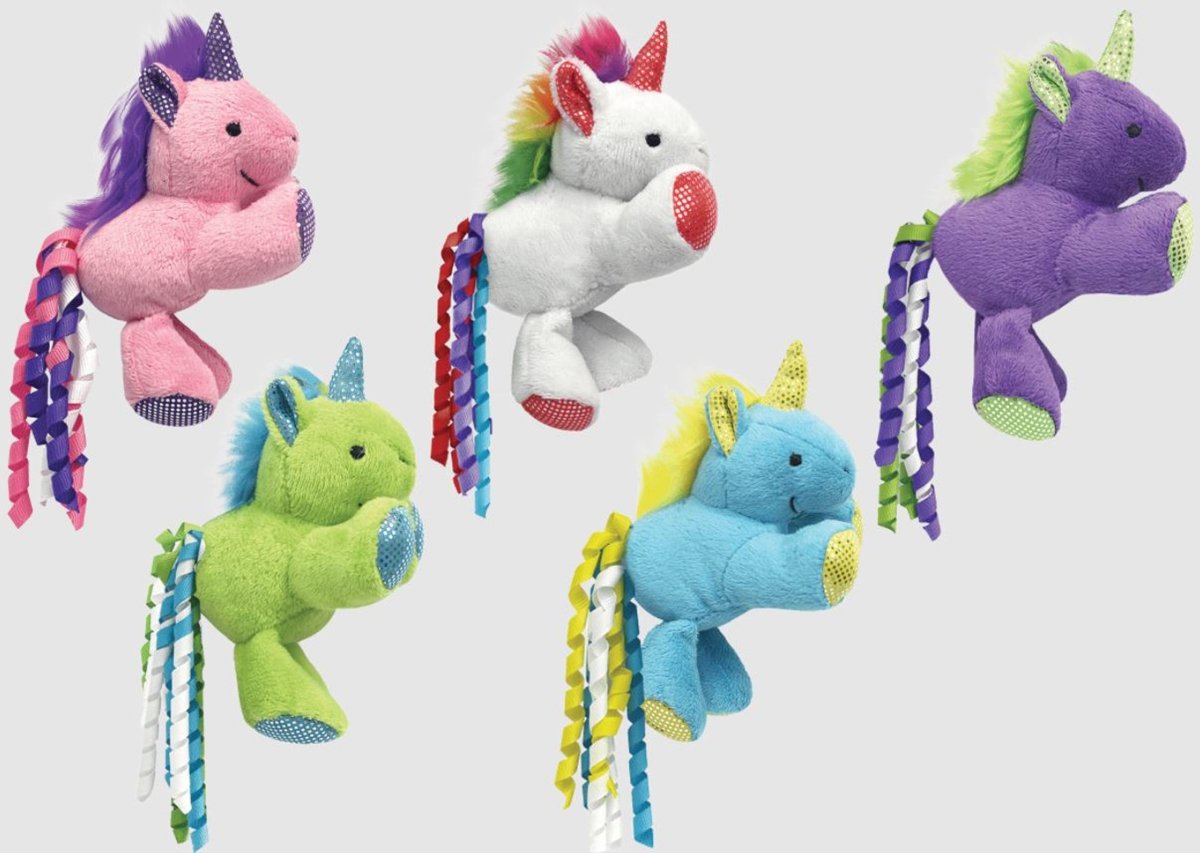 Multipet Unicorn Catnip Cat Toy 3in - Pets Perfect