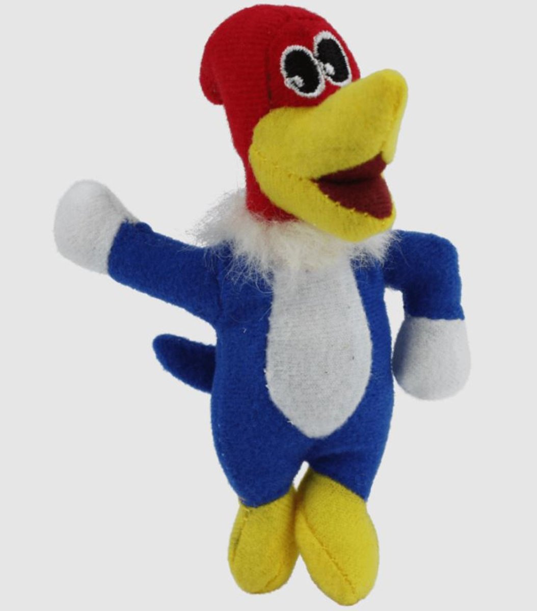 Multipet Woody Woodpecker Cat Toy 4.5 inch - Pets Perfect