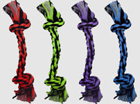 Multipet Nuts for Knots 2Knot Rope Dog Toy Assorted, 9 in, view 2