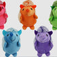 Multipet Hedgehog Plush Dog Toy Assorted 8 in