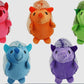Multipet Hedgehog Plush Dog Toy Assorted 8 in