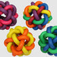 Multipet Nobbly Wobbly Dog Toy Assorted Large, 4 in, view 2