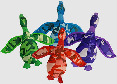 Multipet Camouflage Duck Dog Toy Assorted, 13 in