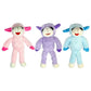 Multipet Pet Envy Floppy Lamb Chop Dog Toy Assorted, 14 in