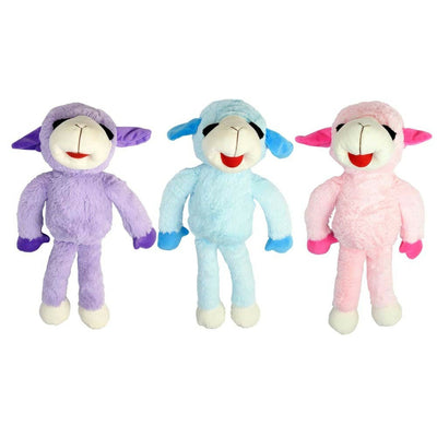 Multipet Pet Envy Floppy Lamb Chop Dog Toy Assorted, 20 in