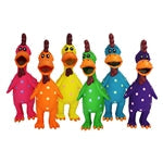 Multipet Globkens Chicken Dog Toy Assorted Large, 11.5 in, view 2